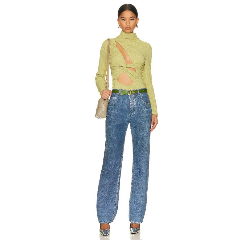 Atoir Vincent Bodysuit LEMON LIME NWT SIZE L/12